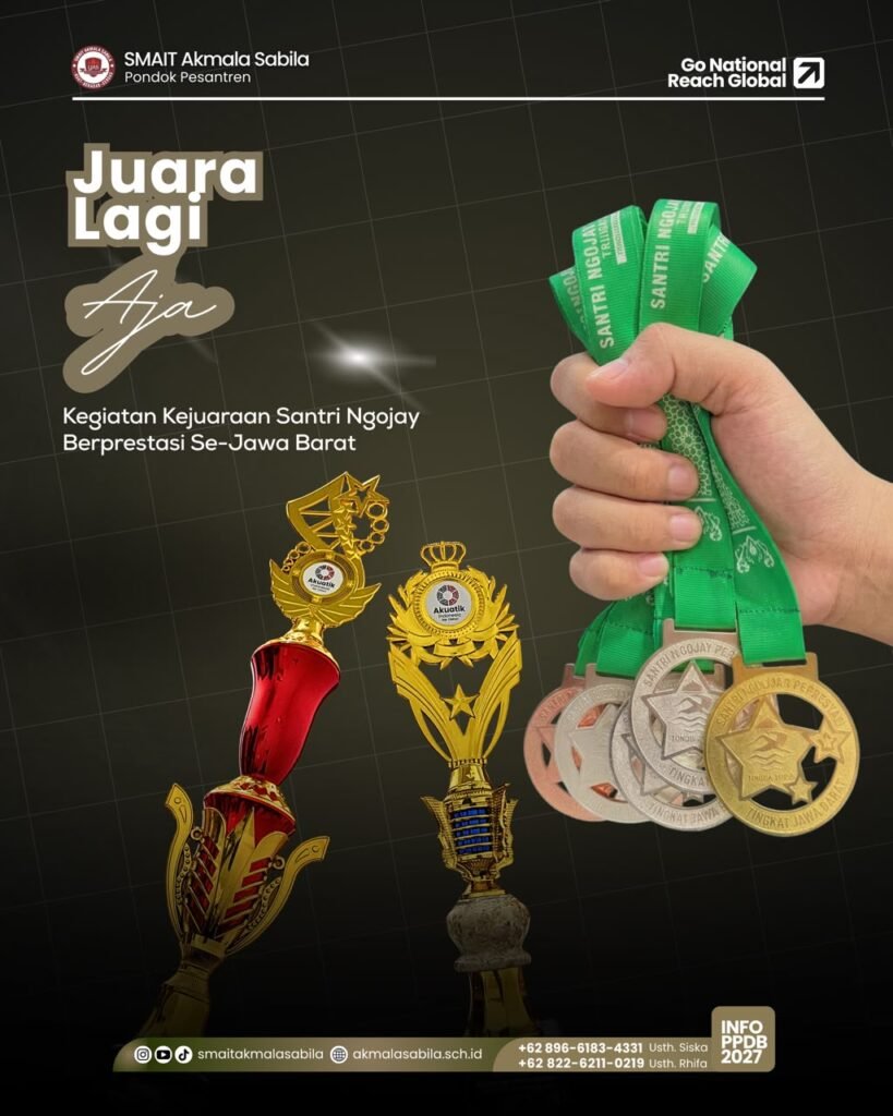SMAIT Akmala Sabila Raih Juara 2 Sekolah Terbaik Tingkat SMA Islam/MA Se-Jawa Barat whatsapp image 2026 09 13 at 17.18.46